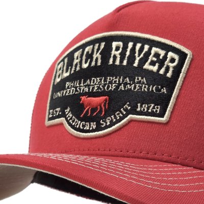 Cap - Black River Foundry Trucker (red)