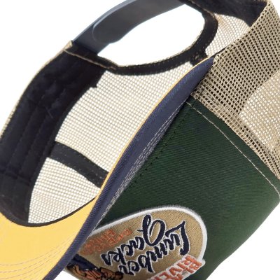 Cap - Black River Fox Trucker (green/beige/blue)