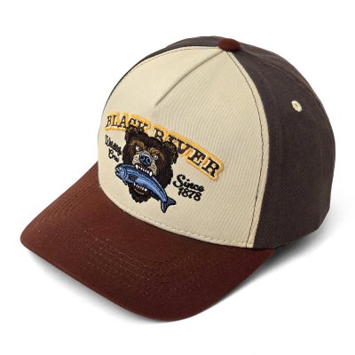 Cap - Black River Wildlife Crew Trucker (beige/green/brown)