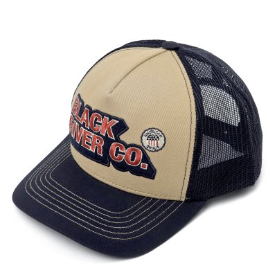 Cap - Black River Heritage Trucker (beige/navy)
