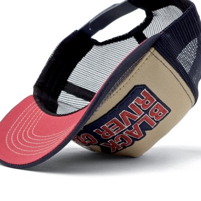 Cap - Black River Heritage Trucker (beige/navy)
