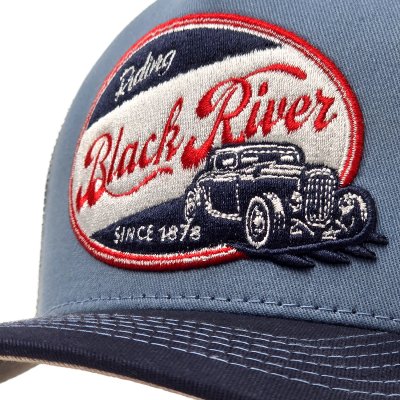 Cap - Black River Riding Trucker (blue)