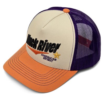 Cap - Black River Spirit Trucker (cream/purple/orange)
