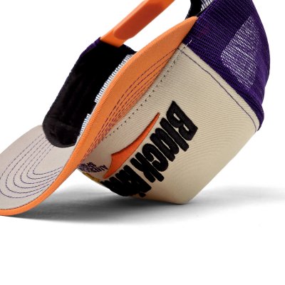 Cap - Black River Spirit Trucker (cream/purple/orange)