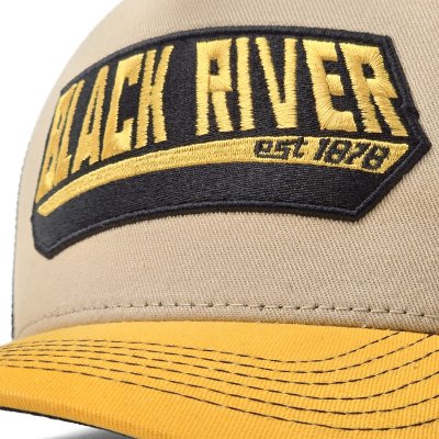Cap - Black River Summit Trucker (beige/brown/yellow)