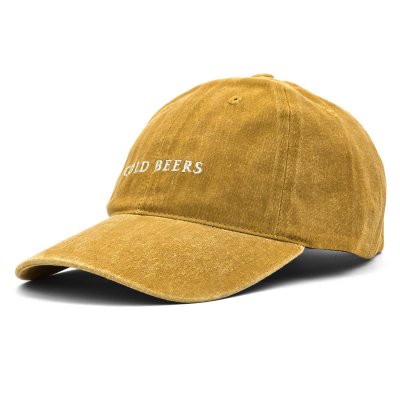 Cap - Gårda Cold Beers Washed Cap (yellow)