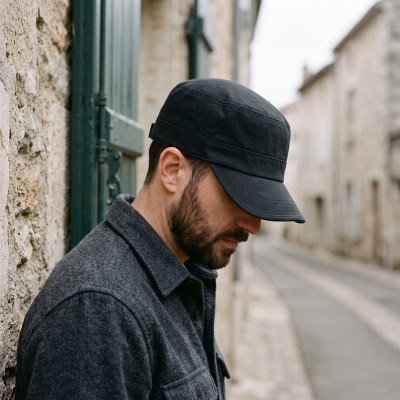 Cap - Gårda Hunter Army Cap (black)
