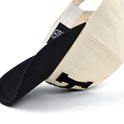 Cap - Gårda Letter Cap 'H' (cream/black)