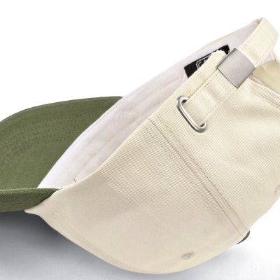 Cap - Gårda Letter Cap 'J' (cream/moss green)