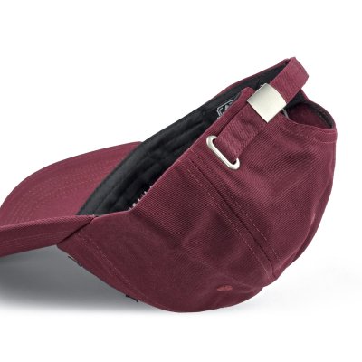 Cap - Gårda Letter Cap 'M' (burgundy/blue)