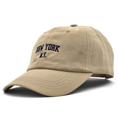 Cap - Gårda New York Dad Cap (beige)