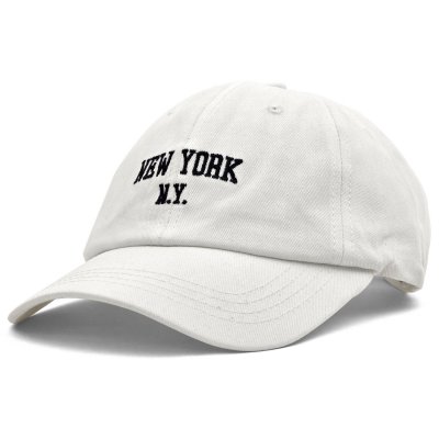 Cap - Gårda New York Dad Cap (white)