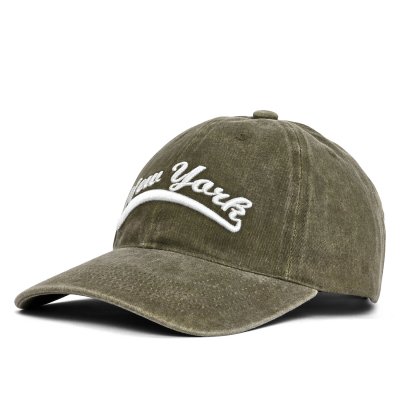 Cap - Gårda New York Washed Cap (army green)
