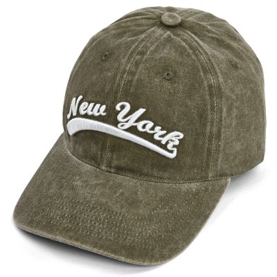 Cap - Gårda New York Washed Cap (army green)