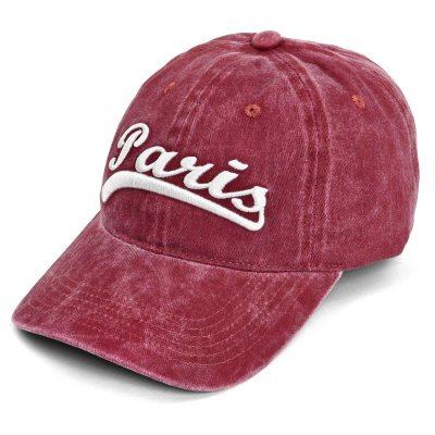 Cap - Gårda Paris Washed Cap (red)