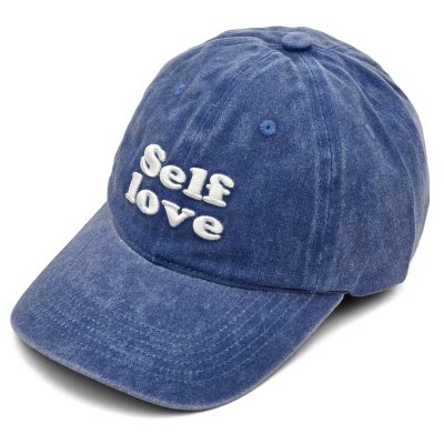 Cap - Gårda Self Love Washed Cap (light blue)