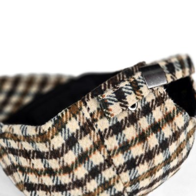 Cap - Gårda Varel Checkered Cap (beige)