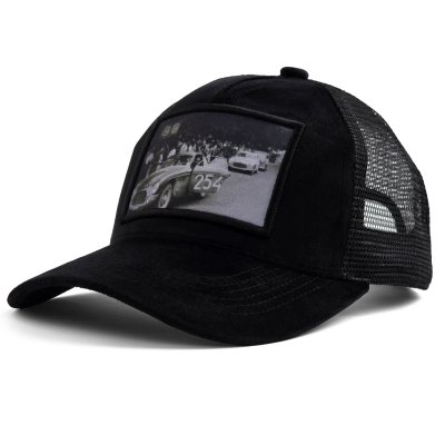 Caps - Gårda Velvet Trucker Classic Cars 2 (black)