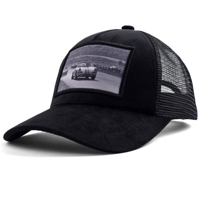 Caps - Gårda Velvet Trucker Classic Cars 4 (black)