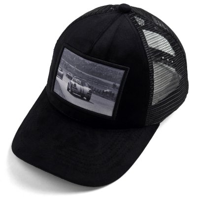 Caps - Gårda Velvet Trucker Classic Cars 4 (black)