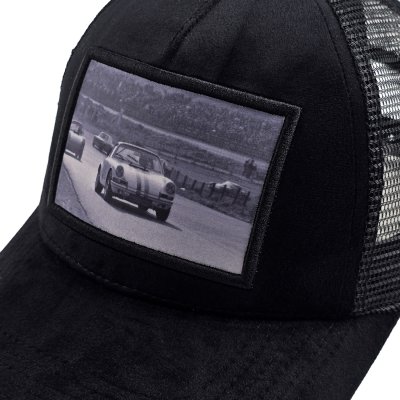 Caps - Gårda Velvet Trucker Classic Cars 4 (black)