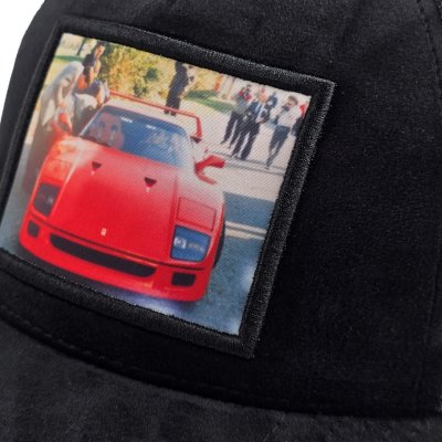 Caps - Gårda Velvet Trucker Classic Cars 7 (black)