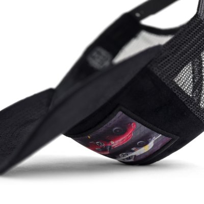 Caps - Gårda Velvet Trucker Classic Cars 8 (black)