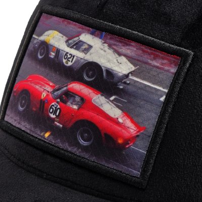 Caps - Gårda Velvet Trucker Classic Cars 8 (black)