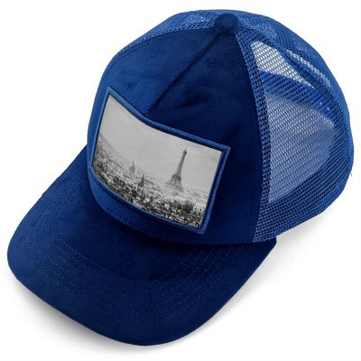 Caps - Gårda Velvet Trucker Paris (blue)