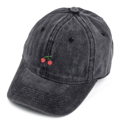 Cap - Gårda Cherry Washed Cap (grey)
