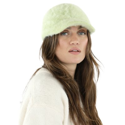 Cap - Gårda Audenarde Angora Cap (lime)