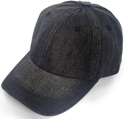 Caps - Gårda Denim Baseball Cap (black)