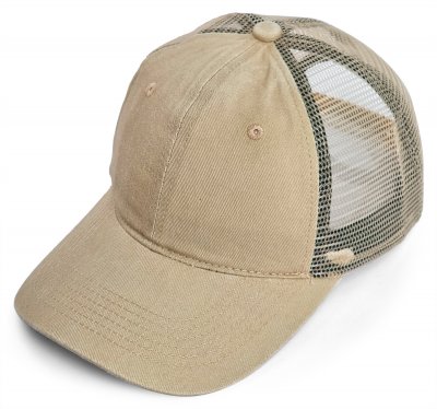 Caps - Gårda Finley Washed Trucker (beige)