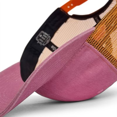 Caps - Gårda Finley Washed Trucker (pink/orange)