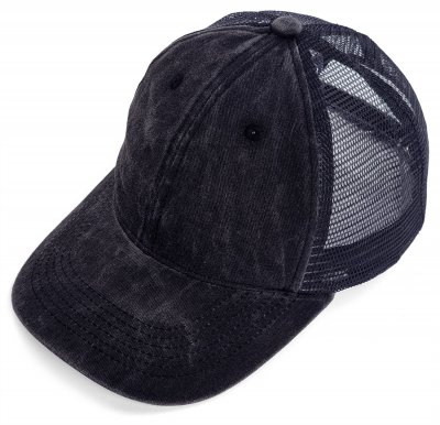 Caps - Gårda Finley Washed Trucker (black)