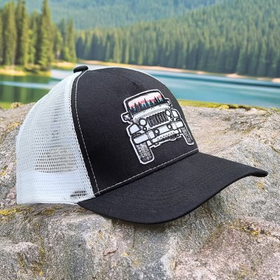 Cap - Gårda Trucker Off Road (black/white)