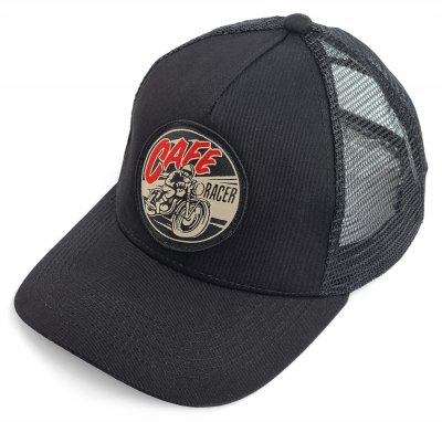 Cap - Gårda Trucker Cafe Racer (black)
