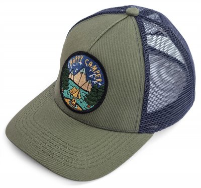 Cap - Gårda Trucker Happy Camper (green)