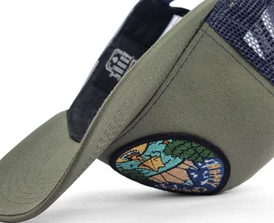 Cap - Gårda Trucker Happy Camper (green)