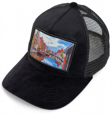 Caps - Gårda Velvet Trucker Amsterdam (black/multi)