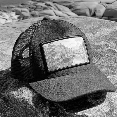 Caps - Gårda Velvet Trucker Amsterdam (black)