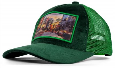 Caps - Gårda Velvet Trucker Bangkok (green)
