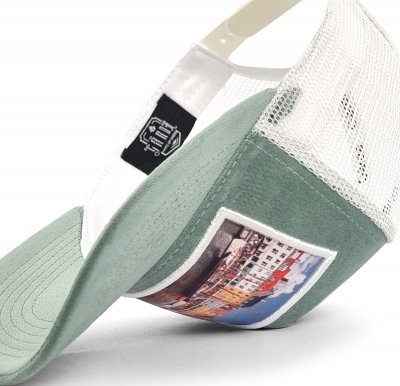 Caps - Gårda Velvet Trucker Copenhagen (green/white)