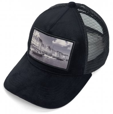 Caps - Gårda Velvet Trucker Copenhagen (black)