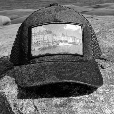 Caps - Gårda Velvet Trucker Copenhagen (black)