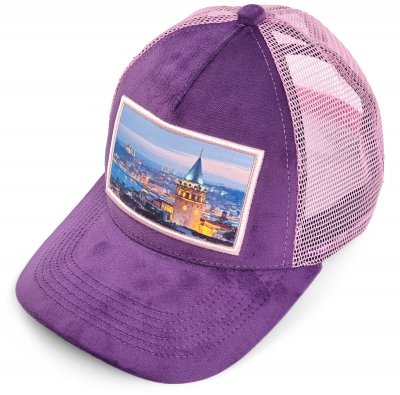 Caps - Gårda Velvet Trucker Istanbul (purple)