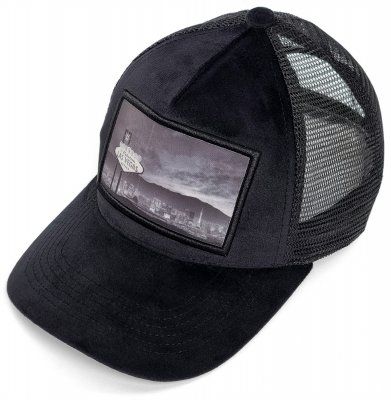 Caps - Gårda Velvet Trucker Las Vegas (black)