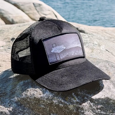 Caps - Gårda Velvet Trucker Las Vegas (black)