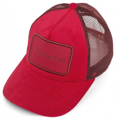 Caps - Gårda Velvet Trucker Let Go (red)