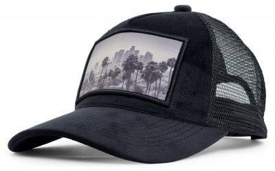 Caps - Gårda Velvet Trucker Los Angeles (black)